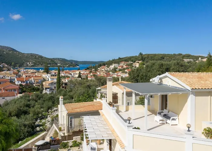 Kassiopi View Villas-Corfu-Villa Christos-4 Bedrooms-Big Private Pool-Sea View-Prime Location