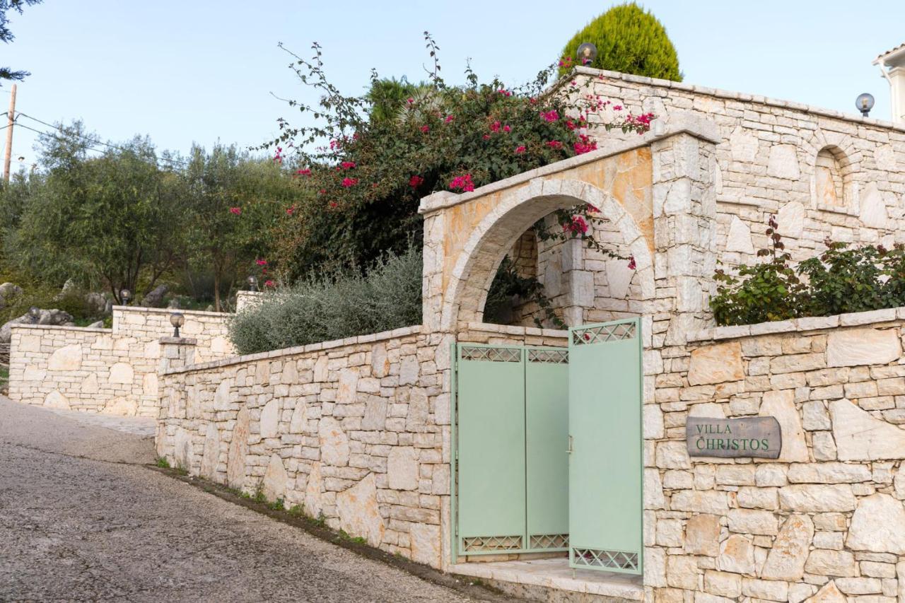 View Villas-corfu-villa Christos-4 Bedrooms-big Private Pool-sea View-prime Location * Κασσιόπη