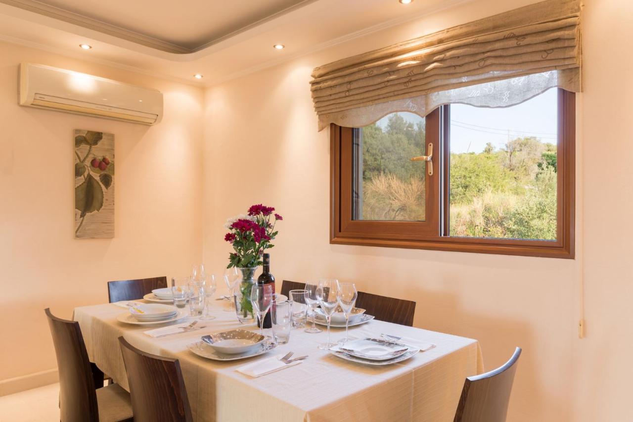Βίλα View Villas-corfu-villa Christos-4 Bedrooms-big Private Pool-sea View-prime Location