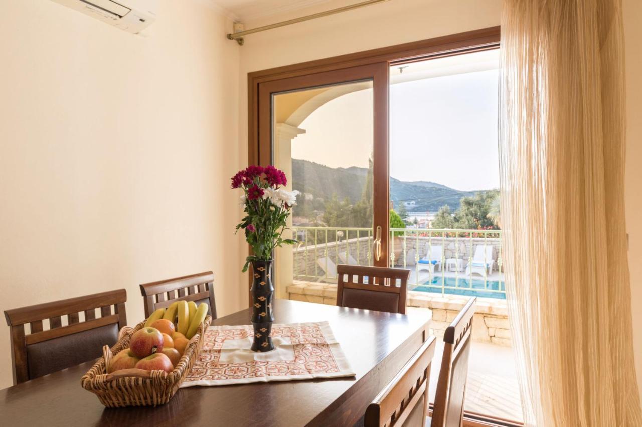 View Villas-corfu-villa Christos-4 Bedrooms-big Private Pool-sea View-prime Location