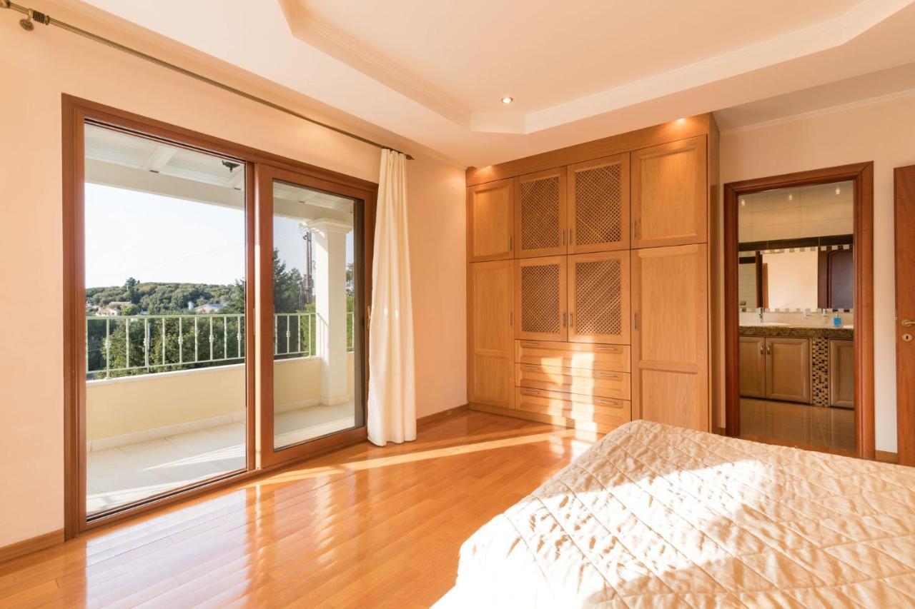 Villa View Villas-corfu-villa Christos-4 Bedrooms-big Private Pool-sea View-prime Location Kassiopi
